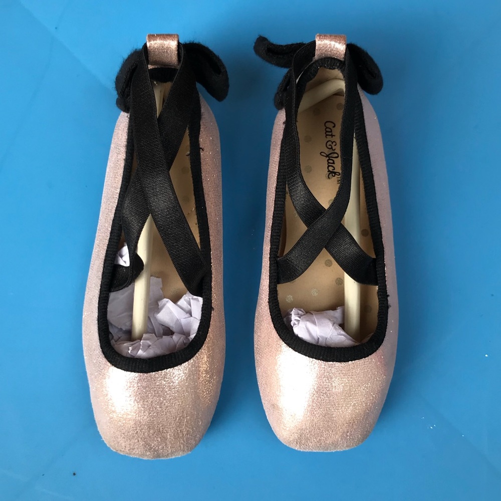 Cat & Jack Ballerina Shoes Size 7c